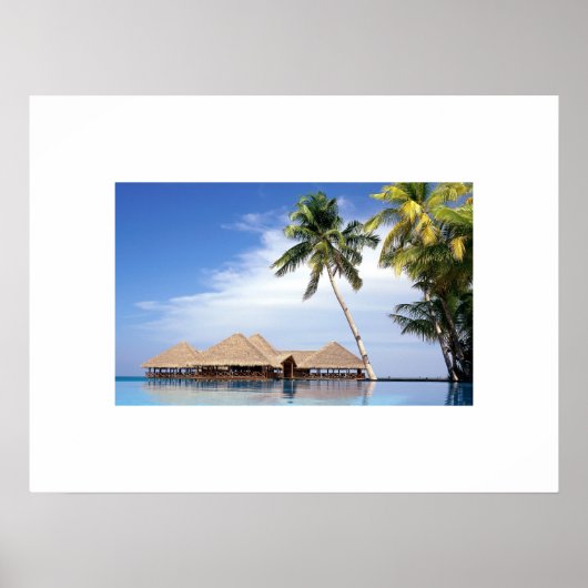 熱帯海ポスター ポスター (正面)