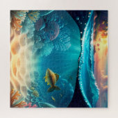 熱帯海中風景 ジグソーパズル (横)