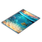 熱帯海中風景 ノートブック (左側)