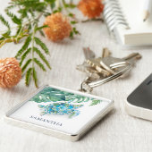 熱帯海亀カスタマイズ可能キーホルダー キーホルダー (側面)