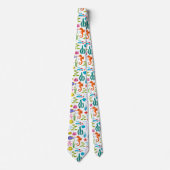 熱帯海域の海洋生物と動物 ネクタイ (正面)