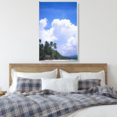 熱帯海岸線 キャンバスプリント (インサイチュ (寝室))