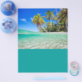熱帯海岸線 チラシ (シングル)