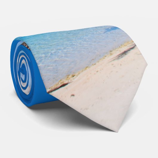 熱帯海岸線 ネクタイ (ロール)