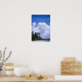 熱帯海岸線 ポスター (キッチン)