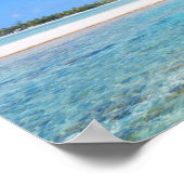 熱帯海岸線 ポスター (角)