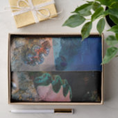 熱帯海底珊瑚のハマグリの貝殻 薄葉紙 (ギフト)