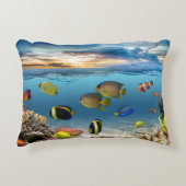 熱帯海水中シーン アクセントクッション (正面)