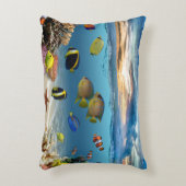 熱帯海水中シーン アクセントクッション (正面(垂直))