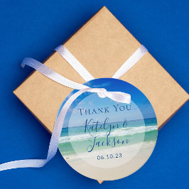 熱帯海波撮影ビーチ結婚式 フェイバータグ