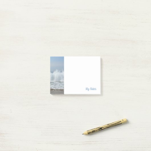 熱帯海波 ポストイット (デスク上)