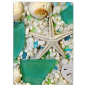 熱帯海洋生物のテーマ クリップボード (裏面)