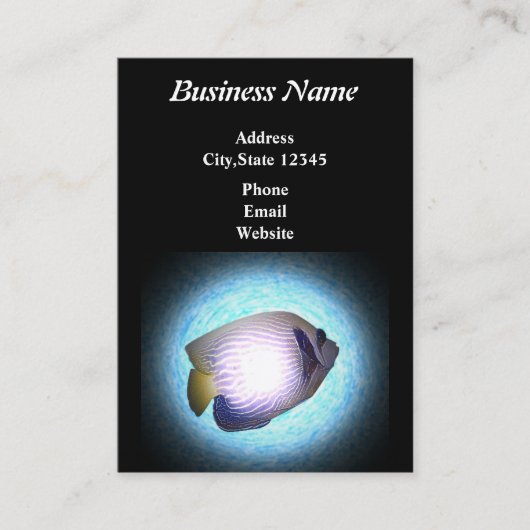 熱帯海洋 名刺 (正面)