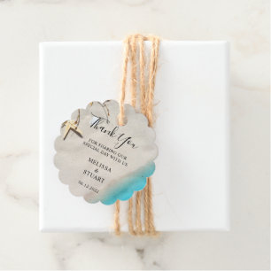 熱帯海砂ヒトデビーチサンキュー結婚ズ フェイバータグ