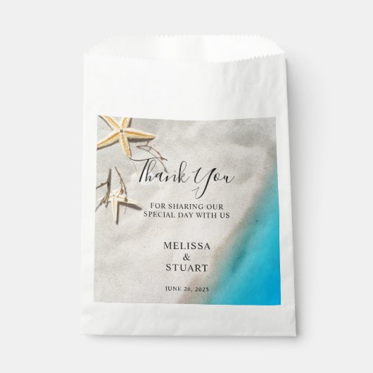 熱帯海砂ヒトデビーチサンキュー結婚ズ フェイバーバッグ (正面)
