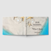 熱帯海砂ヒトデビーチ結婚式 ゲストブック (全面)