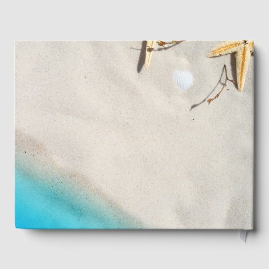 熱帯海砂ヒトデビーチ結婚式 ゲストブック (裏面)