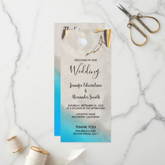 熱帯海砂ビーチヒトデ結婚ス プログラム (正面/裏面インサイチュ)