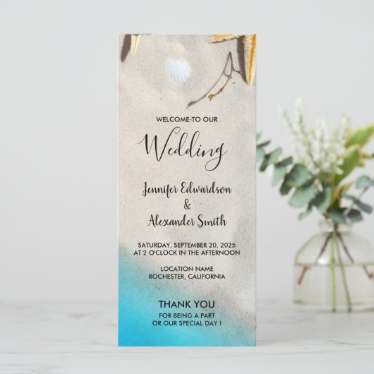 熱帯海砂ビーチヒトデ結婚ス プログラム (スタンド正面)