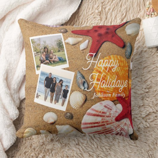 熱帯海航海の沿岸の夏休み クッション (ブランケット)