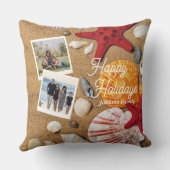 熱帯海航海の沿岸の夏休み クッション (裏面)