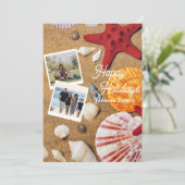 熱帯海航海の沿岸の夏休み シーズンカード (スタンド正面)