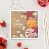 熱帯海航海の沿岸の夏休み スタンダードランチョンナプキン (インサイチュ)