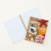 熱帯海航海の沿岸の夏休み ノートブック (内部)