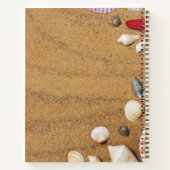 熱帯海航海の沿岸の夏休み ノートブック (裏面)