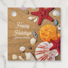 熱帯海航海の沿岸の夏休み フェイバータグ