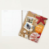 熱帯海航海の沿岸の夏休み プランナー手帳 (ディスプレー)