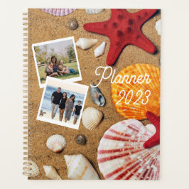 熱帯海航海の沿岸の夏休み プランナー手帳