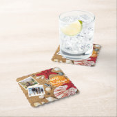 熱帯海航海の沿岸の夏休み ペーパーコースター (インサイチュ)