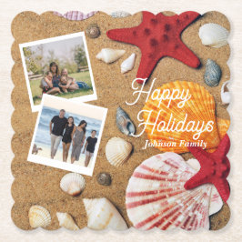 熱帯海航海の沿岸の夏休み ペーパーコースター