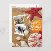 熱帯海航海の沿岸の夏休み ポストカード (正面/裏面)