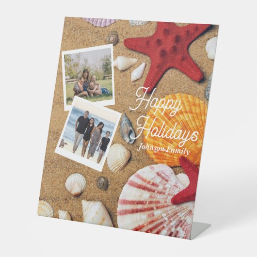 熱帯海航海の沿岸の夏休み 台座サイン (正面)