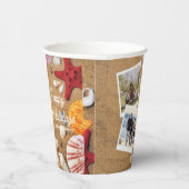 熱帯海航海の沿岸の夏休み 紙コップ (右)