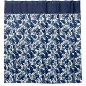 熱帯海軍シャワーカーテン シャワーカーテン (正面)