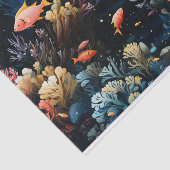 熱帯海魚珊瑚芸術No. 1 薄葉紙 (詳細)