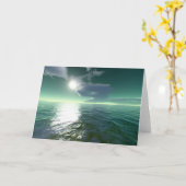 熱帯海（カード） カード (黄色い花)