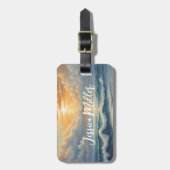 熱帯海 ラゲッジタグ (正面縦)