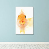 熱帯淡水魚 キャンバスプリント (インサイチュ (ウッドフロア))