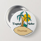 熱帯港 缶バッジ (正面&裏面)