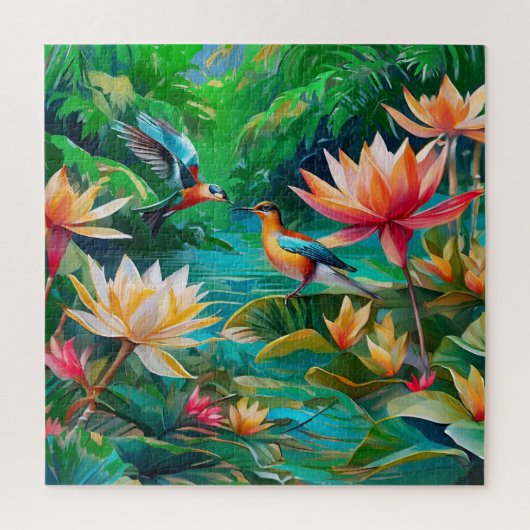 熱帯湿地 ジグソーパズル (縦)