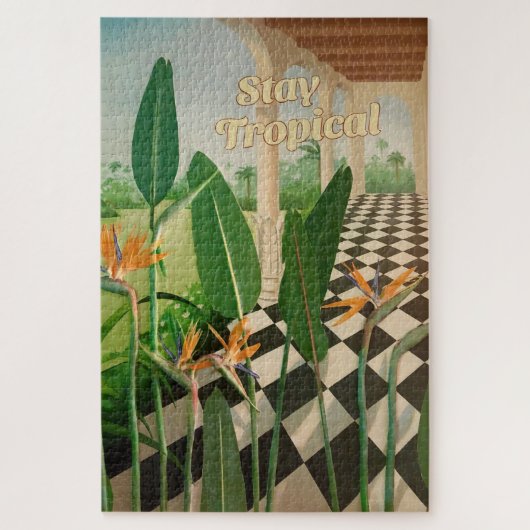 熱帯滞在 ジグソーパズル (縦)