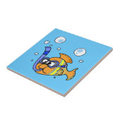 熱帯漫画の魚 タイル (側面)