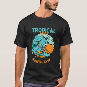 熱帯熱サーフィン部 Tシャツ