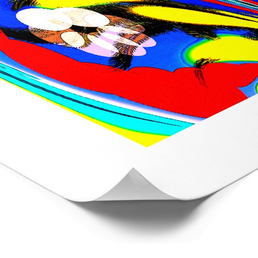 熱帯熱芸術 ポスター (角)