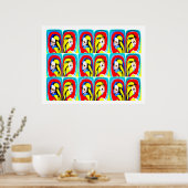 熱帯熱芸術 ポスター (キッチン)