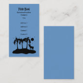 熱帯犬 名刺 (正面/裏面)